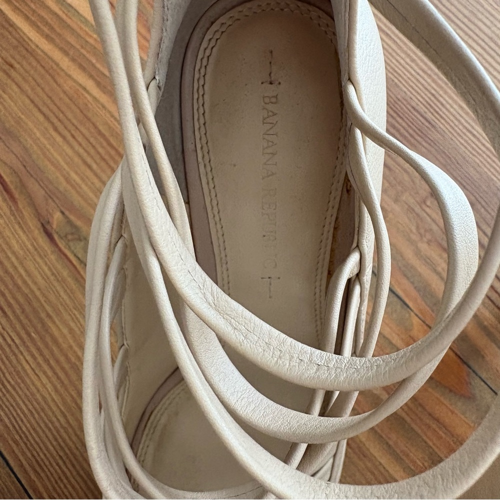 Leather Caged Heel, 9 - Picture 6 of 8